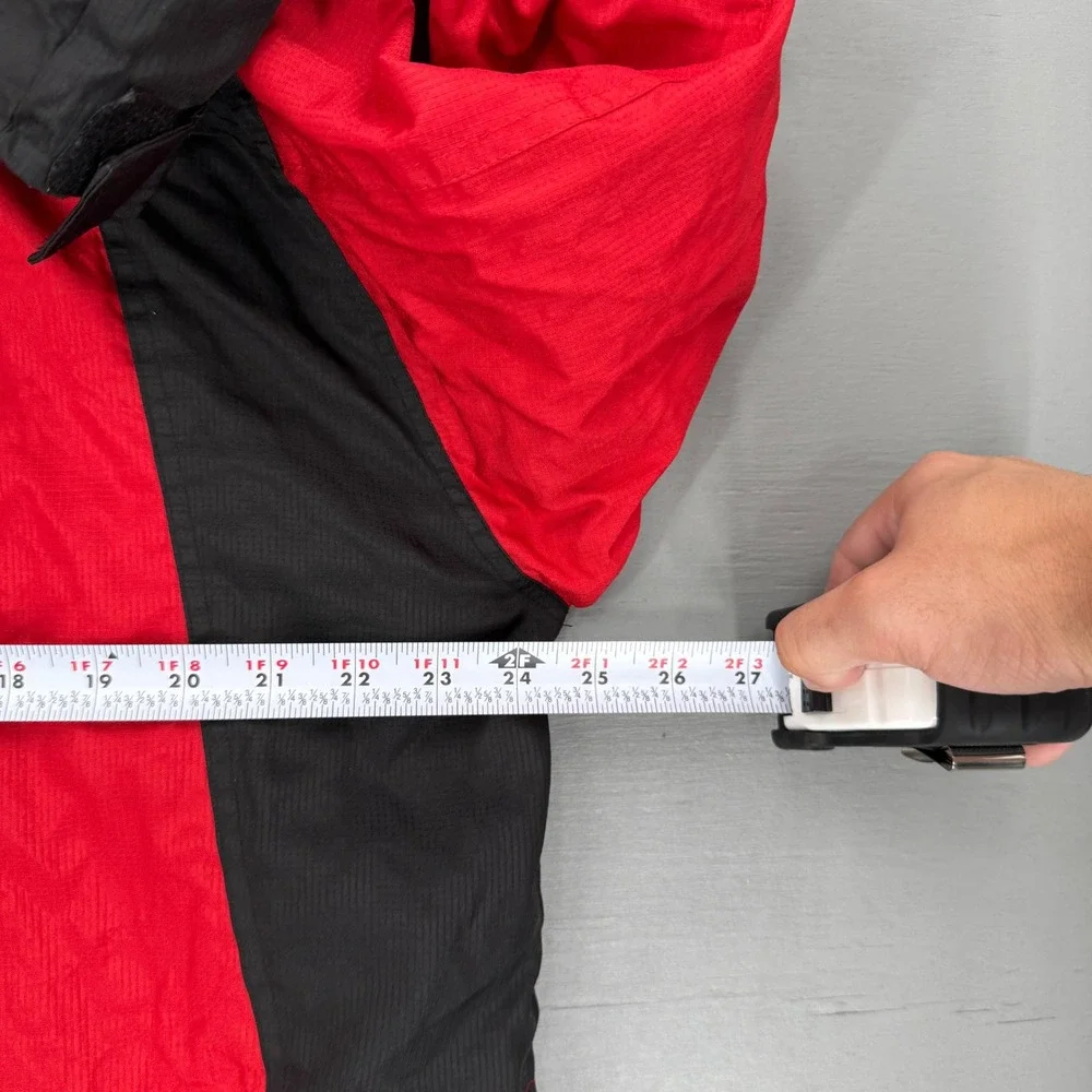 The North Face Summit Series Jacket Red Gore-Tex XCR Waterproof Hooded XL